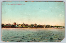 c1950s Waterfront Vancouver British Columbia Canada Vintage Postcard picture