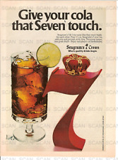 1979 Seagram's Seven Vintage Magazine Ad  'Give Your Cola That Seven Touch' picture