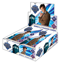 Doctor Who Series 5-7 Trading Cards Sealed Box, 24 Packs 4+ Autographs, P1 Promo picture