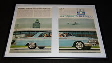 1962 Chevrolet Jet Smooth Framed 12x18 ORIGINAL Advertising Display  picture