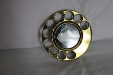 AUTOMATIC ELECTRIC BRASS FINGER DIAL WITH BRASS DIAL CARD RETAINER picture