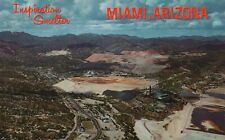 Postcard AZ Miami Arizona Inspiration Smelter Copper Chrome Vintage PC J9461 picture