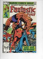 FANTASTIC FOUR #249 NM Super-Man Gladiator 1961 1982 Marvel, more FF in store picture