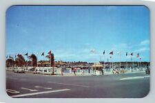 Fort Lauderdale FL, Bahia-Mar Yacht Basin, Resort, Florida Vintage Postcard picture