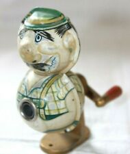 Early KUM 1950s Vintage Tin Litho Metal Clown Pencil Sharpener West Germany picture