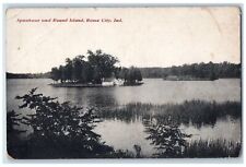 c1950's Sponhour & Round Island House Lake River Rome City Indiana IN Postcard picture