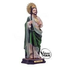 ValuueMax™ Saint Jude Thaddeus Statue Finely Detailed Resin 8 Inch Tall Figurine picture