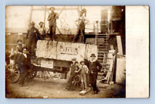 RPPC 1913. ALASKA MARBLE TRANSPORT. W T & S CO. SAN FRANCISCO, CA. POSTCARD L28 picture