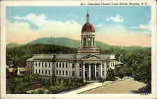 Murphy North Carolina NC Court House c1940s Postcard picture