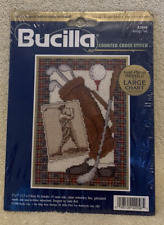 1998 Bucilla Nostalgic Golf #42058 Counted Cross Stitch Kit 5