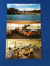 Cerami’s Island View Hotel Motel Resort  Burlington, WI..Jumbo Vintage Postcard picture