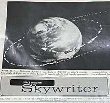 1969 Rockwell Skywriter Space Division In-House Newsletter Apollo 4 Pre-owned picture