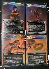 Lord of the Rings One Ring MTG Foil Borderless Art 451 Set Magic The Gathering picture