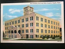 Vintage Postcard 1930-1945 West Building Scott & White Hospital Temple Texas picture
