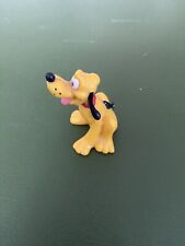 Genuine Disney Vintage Style 1999 Sitting Dog Pluto Collectible Toy Plastic picture