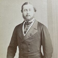 Antique 1870s King Edward VII As The Prince Of Wales Photo CDV Card V3431 picture