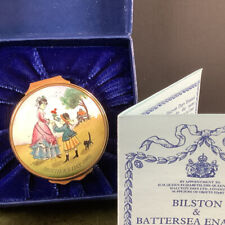 Halcyon Days Bilston & Battersea Enamel Box: 