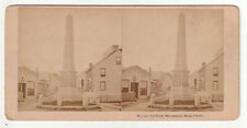 SOLDIER'S MONUMENT - HOUSES - MAIN STREET - NANTUCKET - SHUTE & SON #315 picture