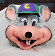 Rare Vintage Avenger Chuck E. Cheese Costume Mascot Head with Hat (Snapped On) picture