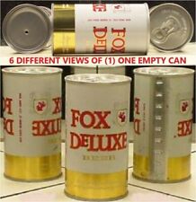 Fox Deluxe Beer Air-Filled S/S 12 oz S/Tab Can Cold Spring Brg Minnesota 78 H/G picture