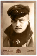 MANFRED VON RICHTHOFEN The Red Baron German WWI FLYING ACE 1917 Aviation CDV RP picture