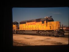 6M10 TRAIN SLIDE Railroad 35MM Photo UP 1621 SD40N FORT WORTH TEXAS 2-10-12 picture