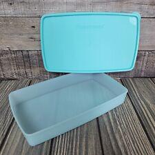 Tupperware Freeze-It 2.5 Cup Rectangular 600 mL Slim Storage Container #5552 VG picture