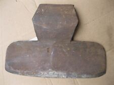 Large Antique Vintage Broad Axe Head, Stamped, 12 inches picture