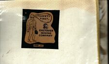NICE OLD 1982 EASTOVER MINING CO. COAL MINING STICKER # 2182 picture