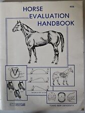Horse Evaluation Handbook 4036 Texas A&M University Equine Horses RARE picture