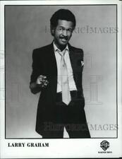 1982 Press Photo Singer Larry Graham - pip25451 picture