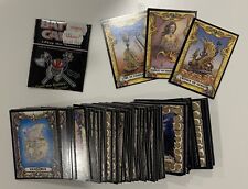 1993 Battle Cards Scratch and Slay Merlin Complete Base Set of 139 + 3 Treasures picture