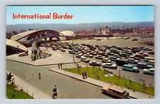 Tijuana-Mexico, Aerial View International Border, Antique Vintage Postcard picture