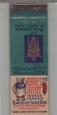 Matchbook Cover - Pig - Jerry's Joynt World Famous BBQ Spare Ribs Los Angeles picture