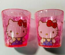 Daiso Sanrio HELLO KITTY DRINK CUPS 260ml 8.5oz Set of 2 - New *US Seller* picture