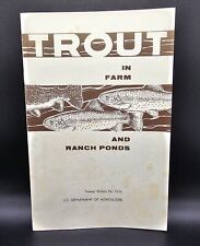 Trout In Farm & Ranch Ponds Farmers Bulletin Number 2154 U.S Department Ag 1961 picture