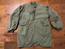 Vietnam 1972 US Military Parka Extreme Cold Weather Wynn Fishtail Coat Small Reg picture