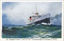 CPA AK Le Jacques Cartier - Cie Gle Transatlantic SHIPS (1203423) picture