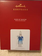2021 Hallmark Keepsake ornament Duke of Winter Noble Nutcrackers   Blue picture