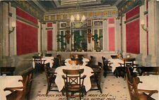 1913 Hotel Griswold Pompeian Room, Interior View, Detroit, Michigan Postcard picture