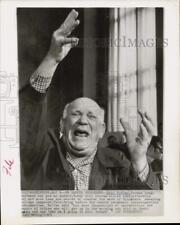 1969 Press Photo Author Eric Hoffer testifies at Senate committee in Washington picture