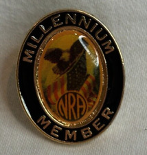 NRA Millennium Member Hat Lapel Pin - National Rifle Association picture