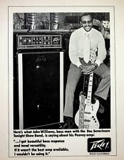 1974 Peavey Amp John Williams Bass Doc Severinsen Tonight Show Band - Vintage Ad picture