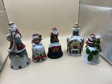 Vintage Christmas bells set of five picture