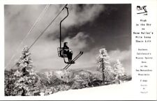 Vintage Postcard RPPC Frashers Snow Valley Ski Resort California B1 picture