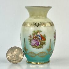 Gloria Germany Miniature Porcelain Vase 3” Alt-Wien picture