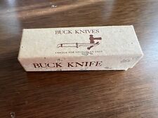 Vintage 1972-1986 BUCK USA 303 Black Cadet Pocket Knife picture