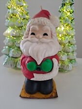 Vintage Santa Claus Suni Wax Candle 7.5