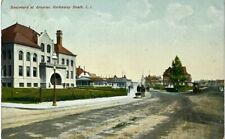 A View of the Boulevard at Arverne, Rockaway Beach Queens NY 1910 picture