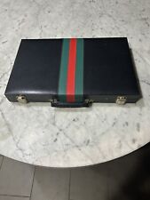 Vintage Portable Casino Game Briefcase With Chips And Dice - picture